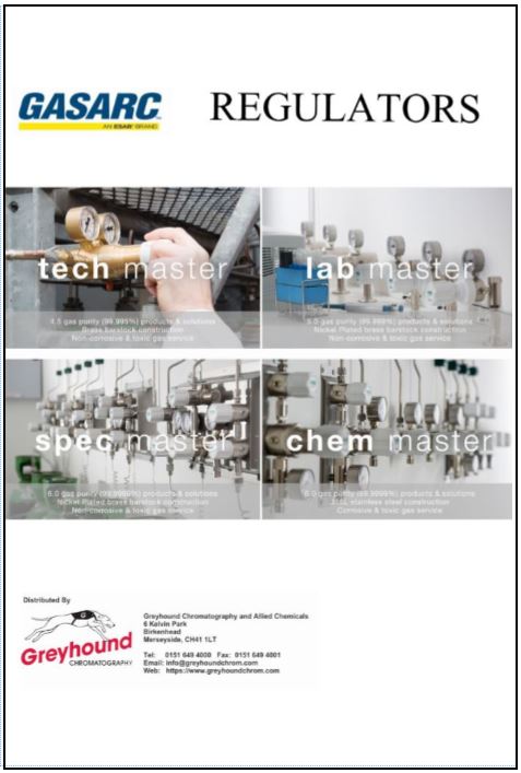 Gas Arc Catalogue Cover